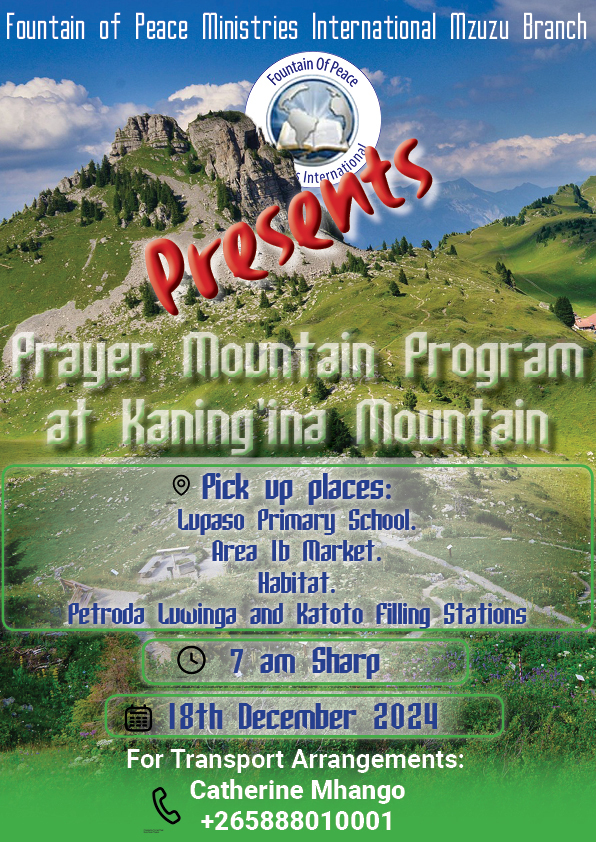 Mountain Prayer